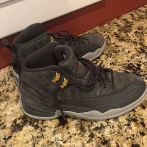 Jordan Retro 12 Dark Grey Wool